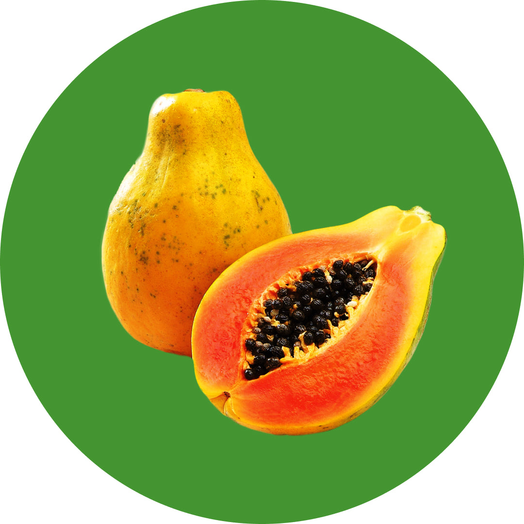 Papaya used in the digestive support blend